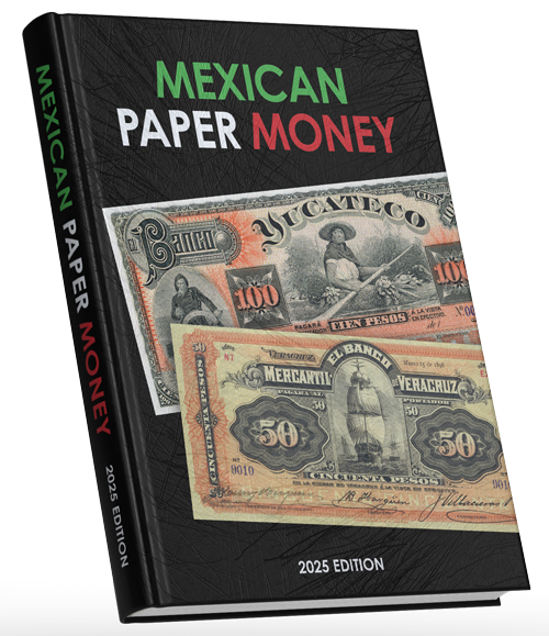 Mexican-Paper-Money-Hard-Cover-Book Mexican Paper Money Book